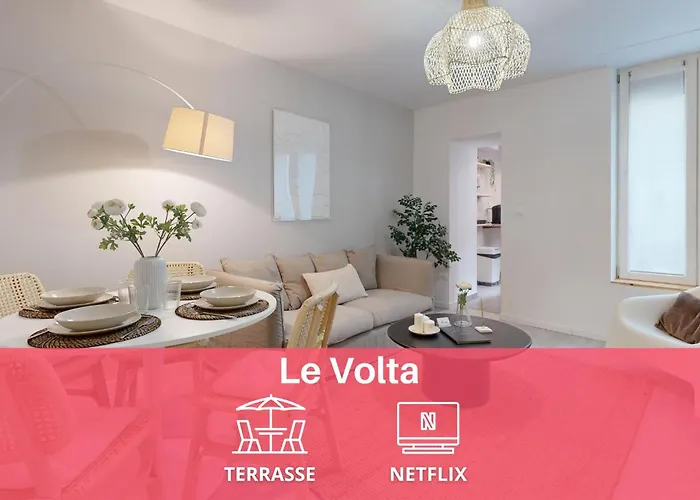 Expat Renting - Le Volta - Terrasse - Netflix